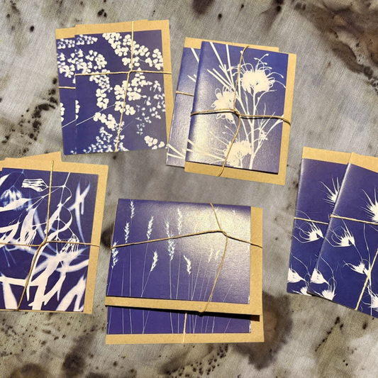 Foundry Cyanotype Greeting Cards by Penny Gray
