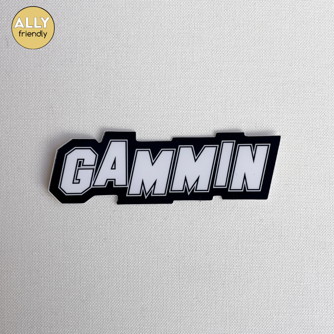 Gammin Threads 'Gammin' Sticker