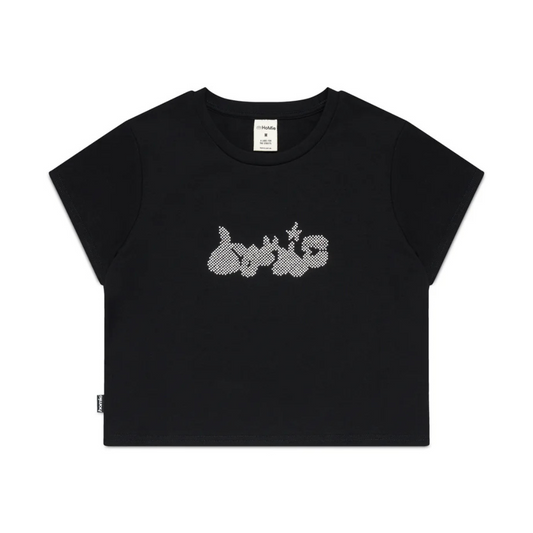 HoMie 'Shining Star' Black Baby Tee
