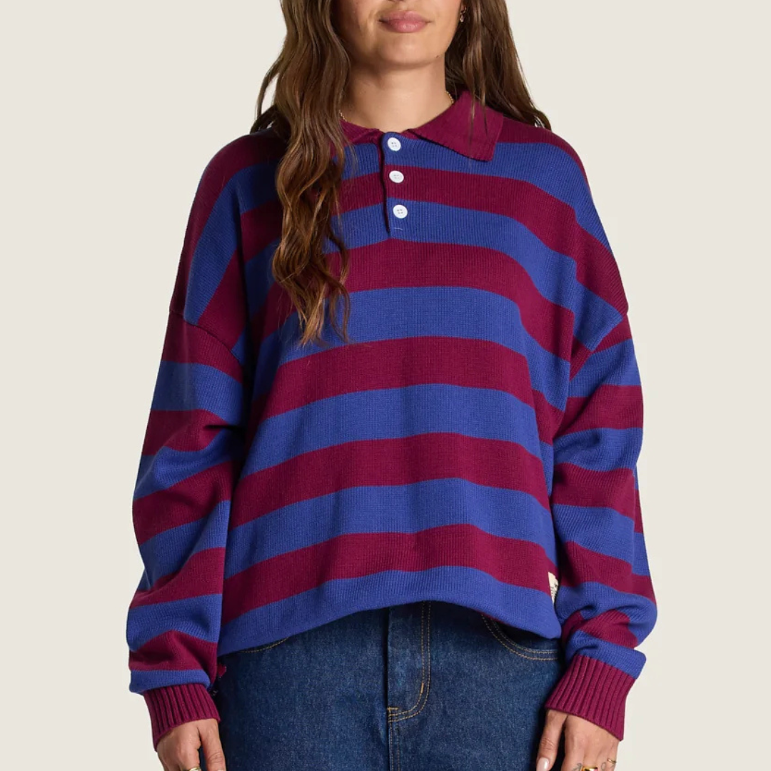 Homie Knitted Rugby Top