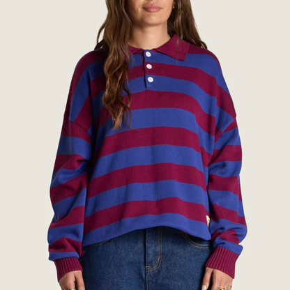 Homie Knitted Rugby Top