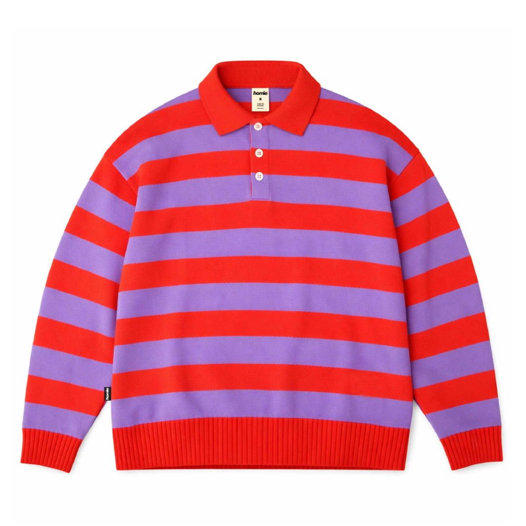 Homie Knitted Rugby Top