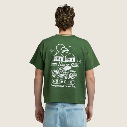 Homie 'Rain, Hail or Shine' Boxy Tee