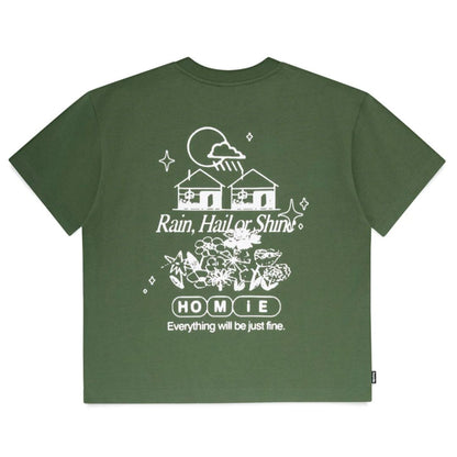Homie 'Rain, Hail or Shine' Boxy Tee