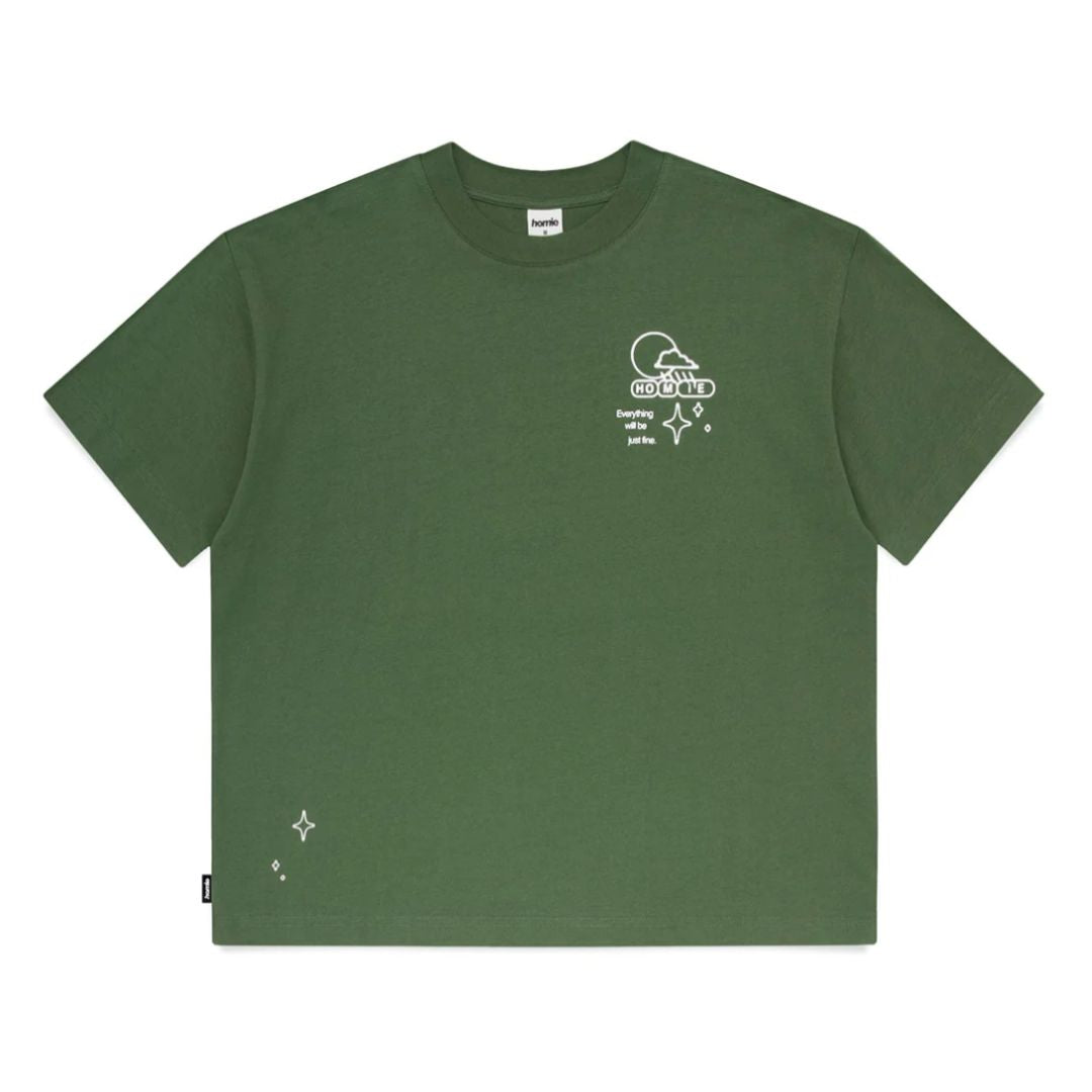 Homie 'Rain, Hail or Shine' Boxy Tee