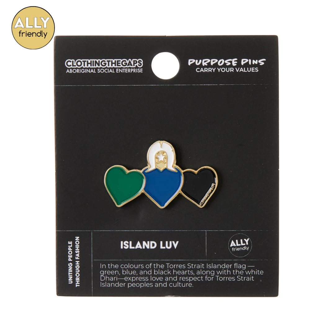Clothing the Gaps 'Island Luv' Pin