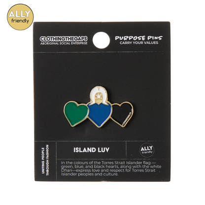 Clothing the Gaps 'Island Luv' Pin
