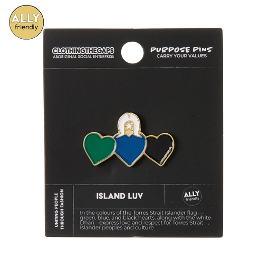 Clothing the Gaps 'Island Luv' Pin
