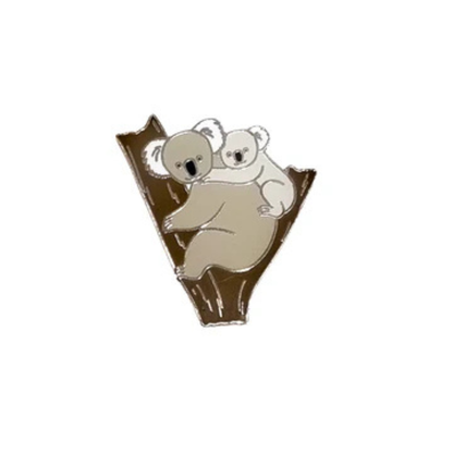 Red Parka Aussie Animals Pins