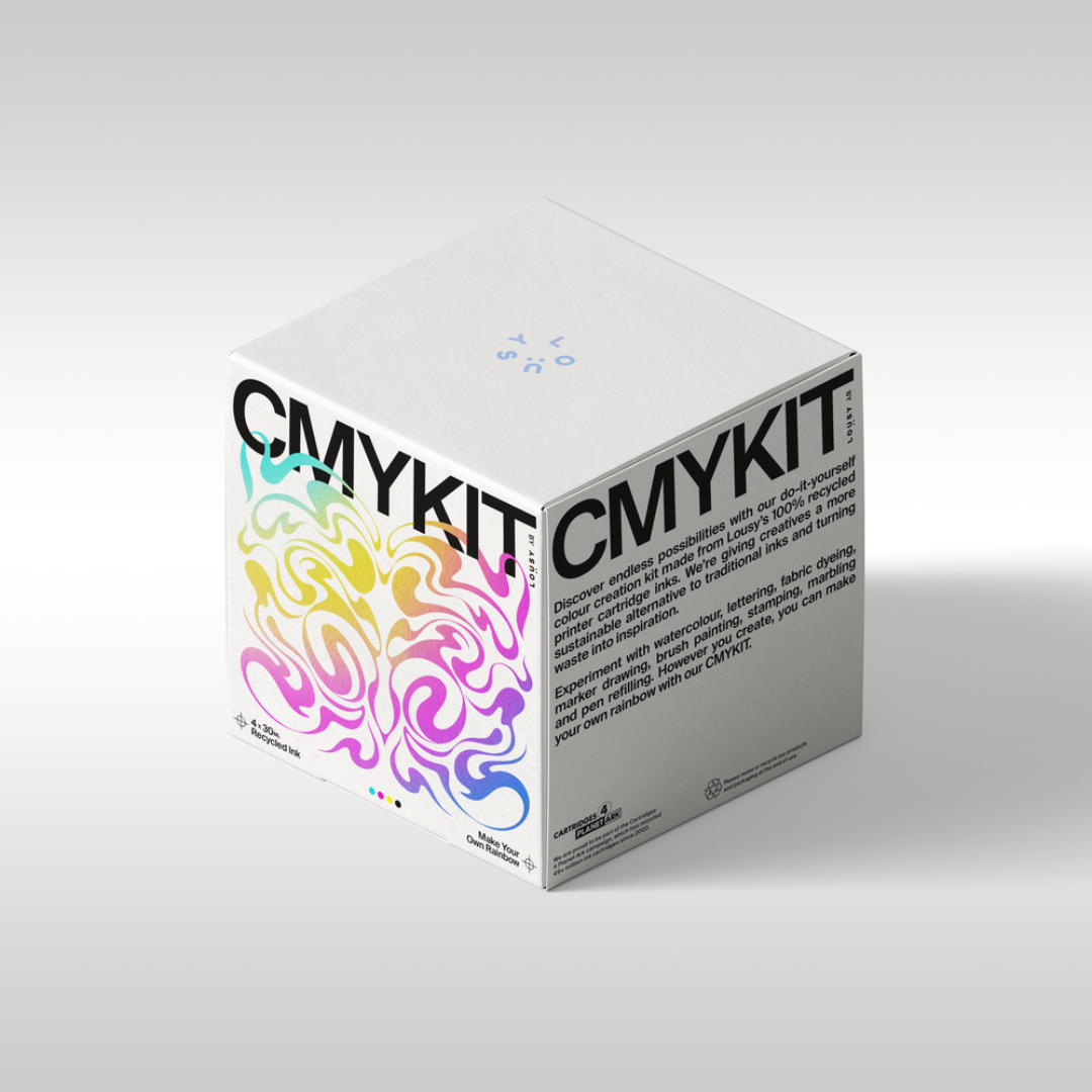 Lousy Ink CMYKit - DIY Colour Mixing Kit