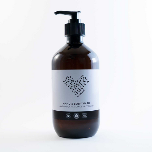 LoveLuvo Hand and Body Wash - Lavender Chamomile Rosemary 500mL
