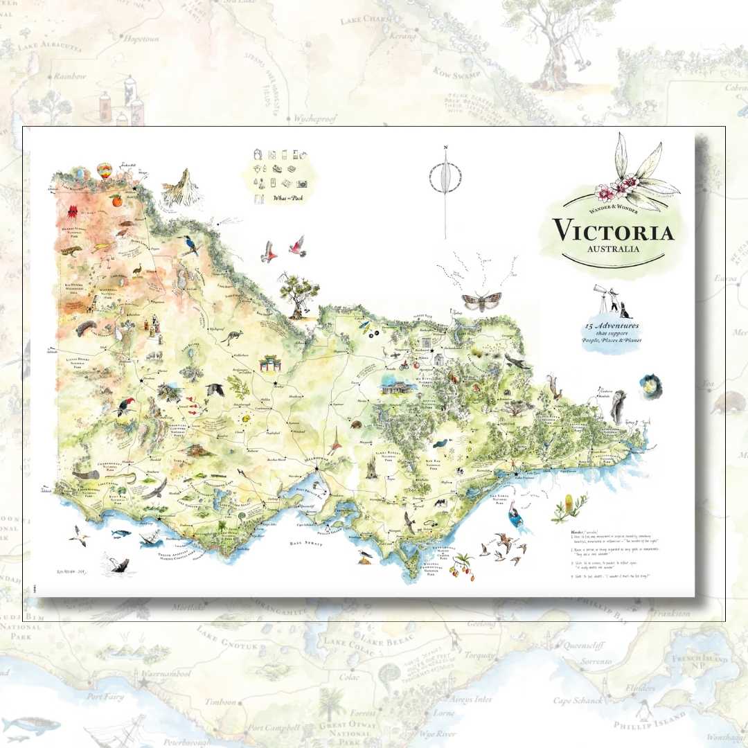 Victoria Mapguide Wander & Wonder Victoria Map – Purpose Precinct