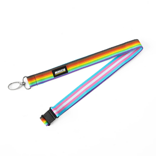 Minus18 Progress Pride Lanyard