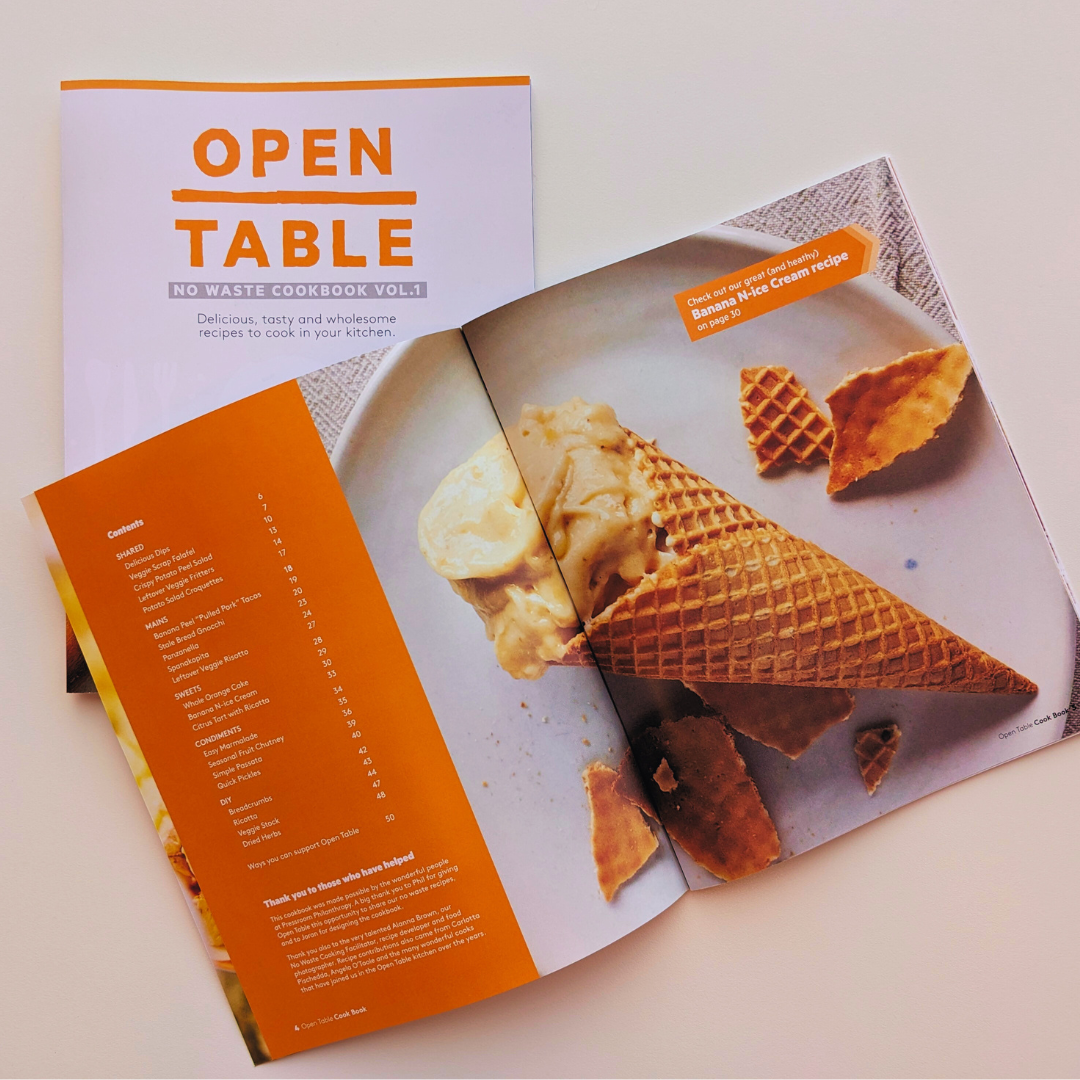 Open Table 'No Waste' Cookbook