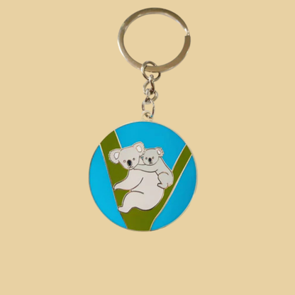 Red Parka Aussie Animal Keyrings