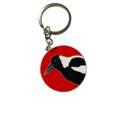 Red Parka Aussie Animal Keyrings