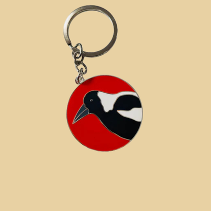 Red Parka Aussie Animal Keyrings