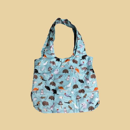 Red Parka Aussie Animals R-PET Bag