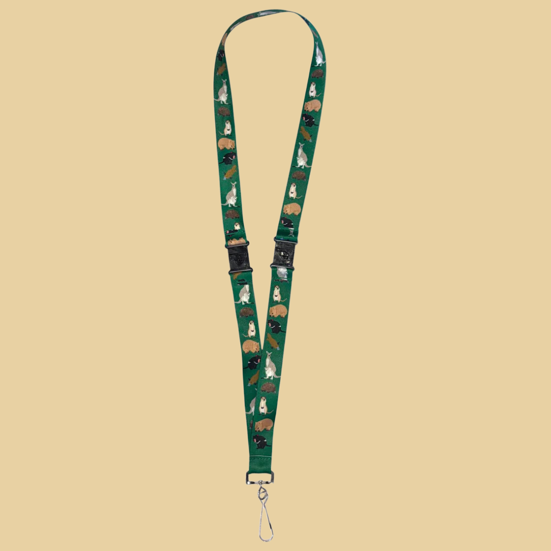 Red Parka R-PET Lanyards