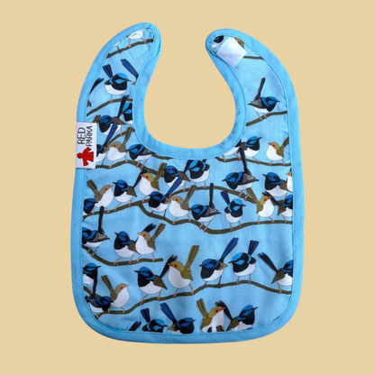 Red Parka Baby Bibs