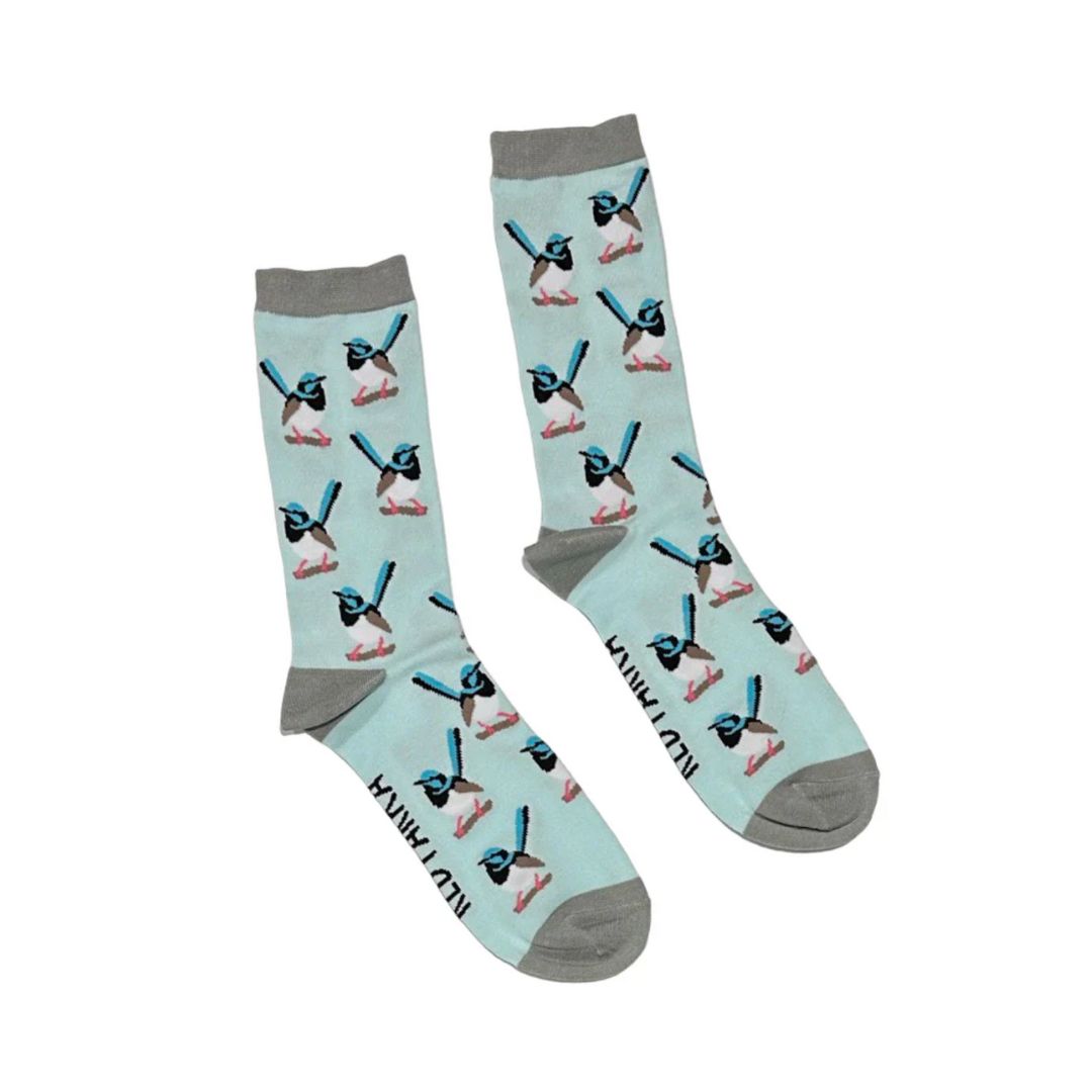 Red Parka Aussie Animal Socks