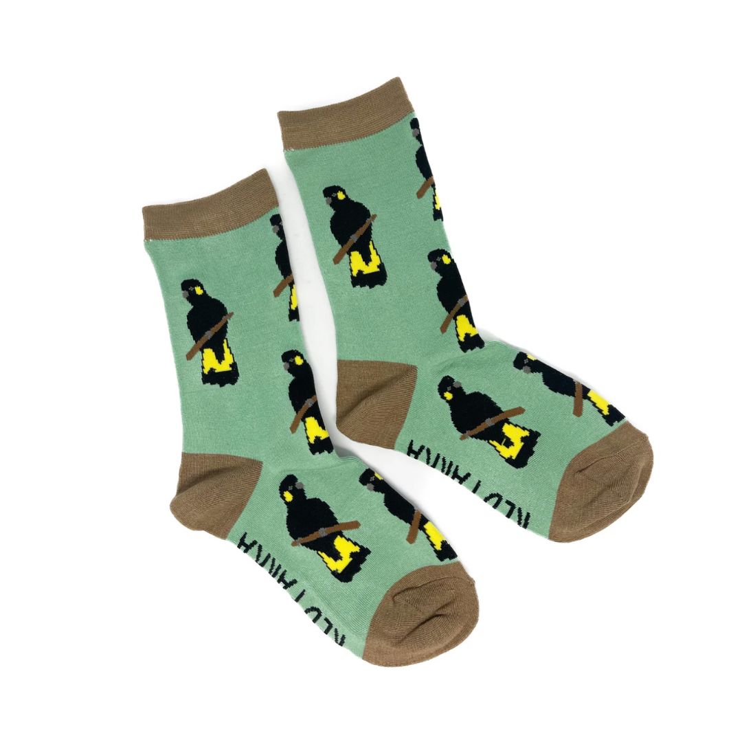 Red Parka Aussie Animal Socks