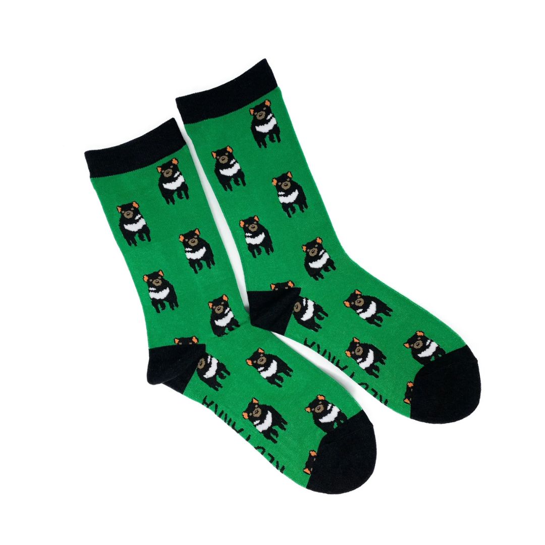 Red Parka Aussie Animal Socks