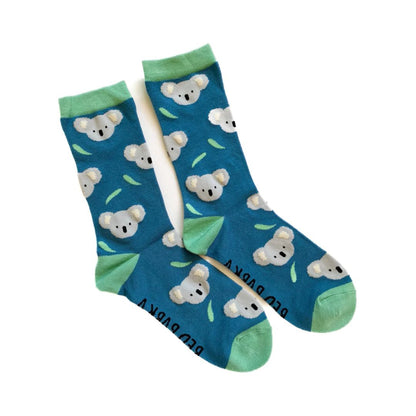 Red Parka Aussie Animal Socks