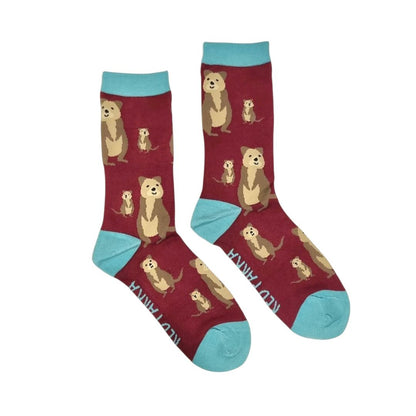 Red Parka Aussie Animal Socks