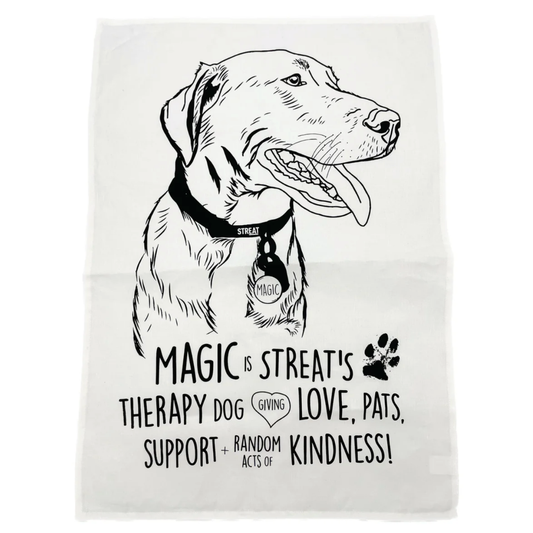 STREAT tea towel