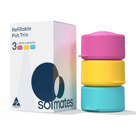 Solmates 25ml Refillable Pots Trio
