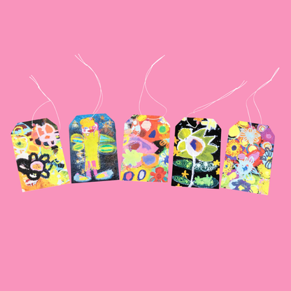 Studio A 'Night Blossom' Gift Tag 5-Pack