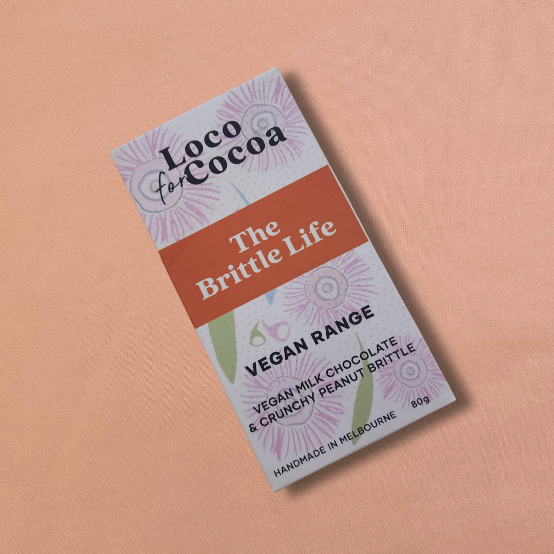 Loco for Cocoa 'The Brittle Life' Vegan Chocolate
