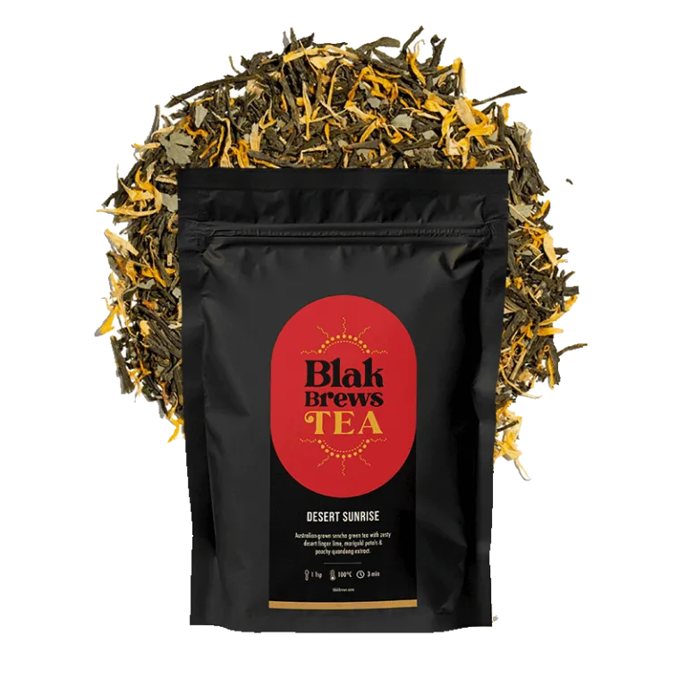 Blak Brews 'Desert Sunrise' Green Tea