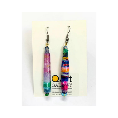 Q Art Paper Earrings