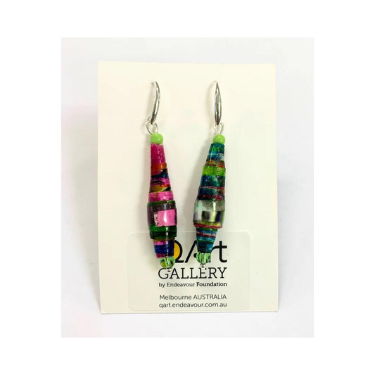 Q Art Paper Earrings