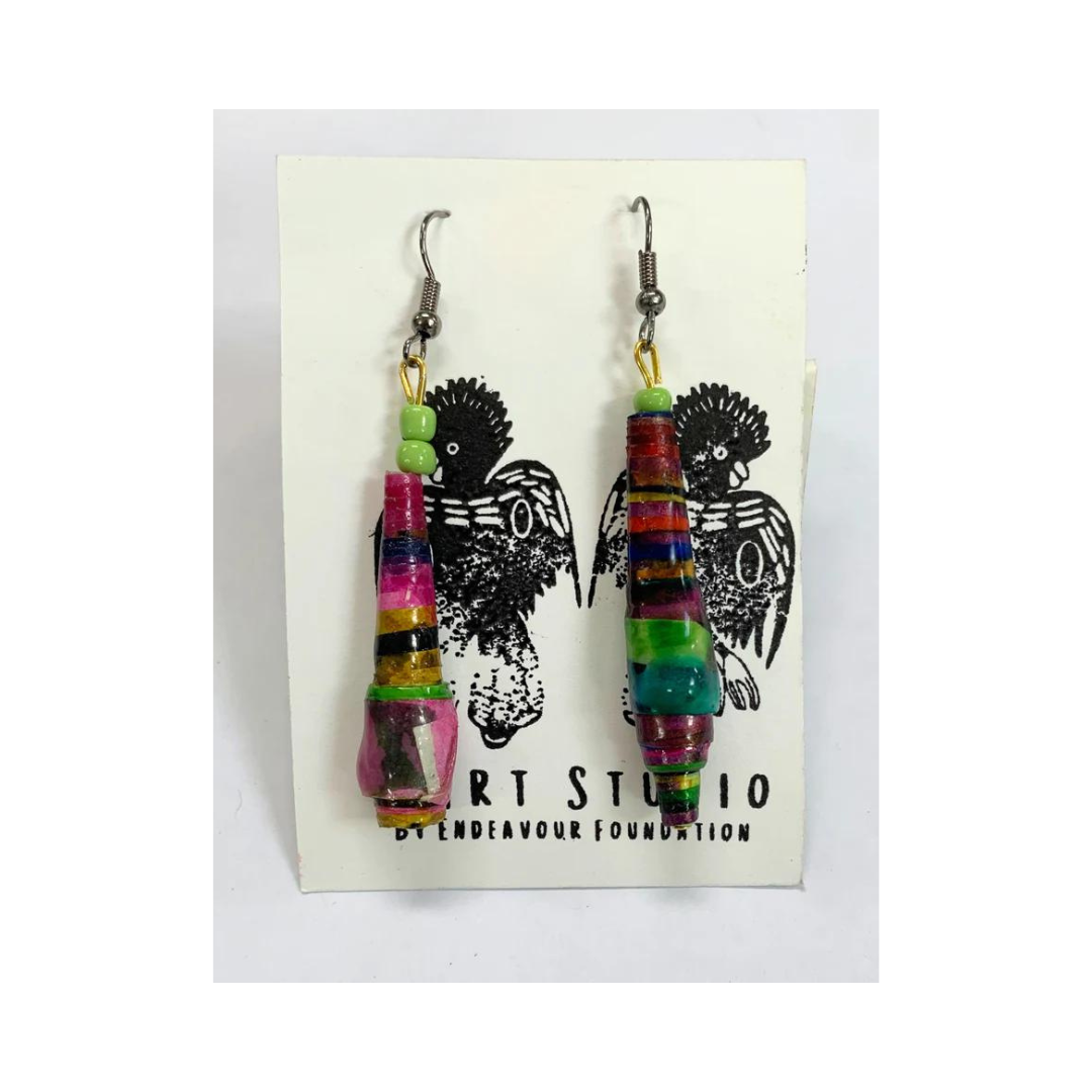 Q Art Paper Earrings